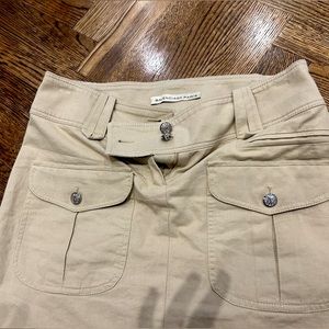 BALENCIAGA PARIS TAN MINI SKIRT (vintage)
